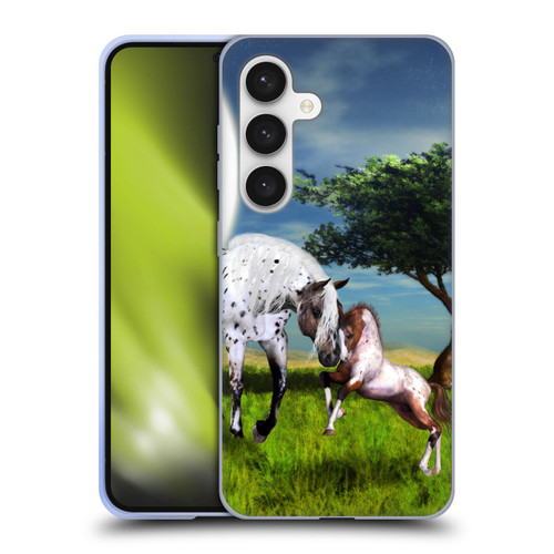 Simone Gatterwe Horses Love Forever Soft Gel Case for Samsung Galaxy S24 5G