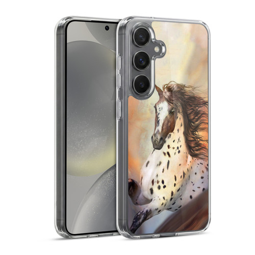 Simone Gatterwe Horses Wild 2 Soft Gel Case for Samsung Galaxy S24 5G & MagSafe