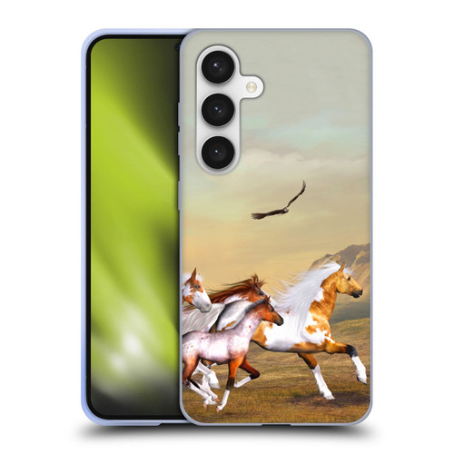 Simone Gatterwe Horses Wild Herd Soft Gel Case for Samsung Galaxy S24 5G