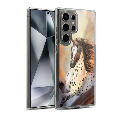 Simone Gatterwe Horses Wild 2 Soft Gel Case for Samsung Galaxy S24 Ultra 5G & MagSafe
