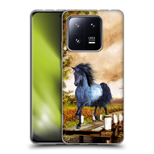 Simone Gatterwe Horses On The Lake Soft Gel Case for Xiaomi 13 Pro 5G