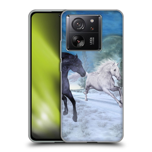 Simone Gatterwe Horses Freedom In The Snow Soft Gel Case for Xiaomi 13T 5G / 13T Pro 5G