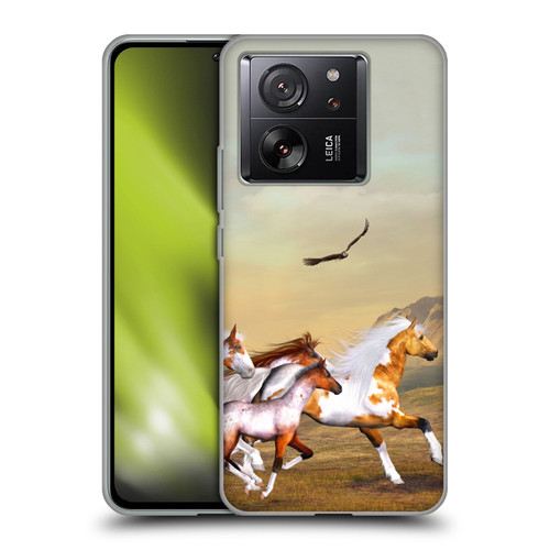 Simone Gatterwe Horses Wild Herd Soft Gel Case for Xiaomi 13T 5G / 13T Pro 5G