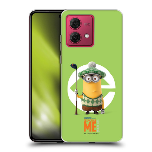 Despicable Me Minions Kevin Golfer Costume Soft Gel Case for Motorola Moto G84 5G