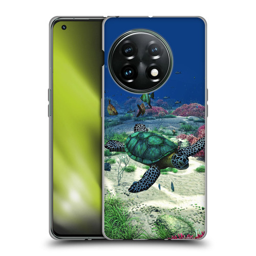 Simone Gatterwe Life In Sea Turtle Soft Gel Case for OnePlus 11 5G