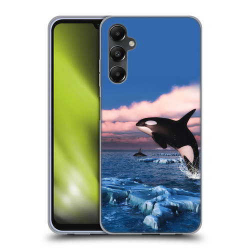 Simone Gatterwe Life In Sea Killer Whales Soft Gel Case for Samsung Galaxy A05s