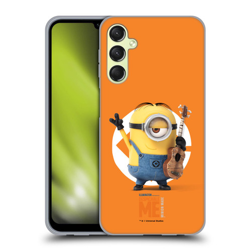 Despicable Me Minions Stuart Soft Gel Case for Samsung Galaxy A24 4G / M34 5G