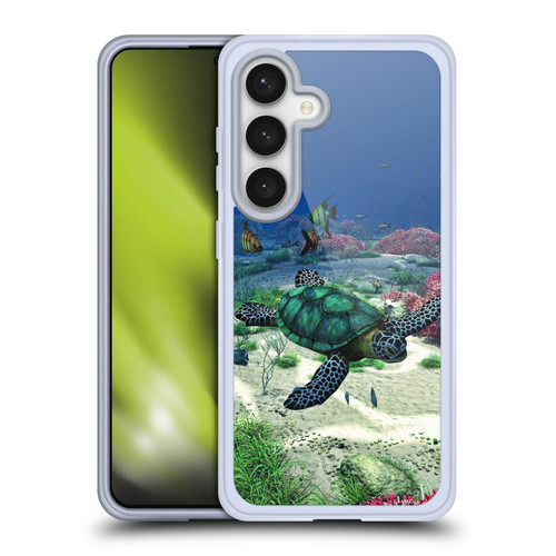 Simone Gatterwe Life In Sea Turtle Soft Gel Case for Samsung Galaxy S24 5G