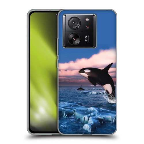 Simone Gatterwe Life In Sea Killer Whales Soft Gel Case for Xiaomi 13T 5G / 13T Pro 5G