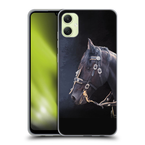 Simone Gatterwe Pegasus And Unicorns Friesian Horse Soft Gel Case for Samsung Galaxy A05