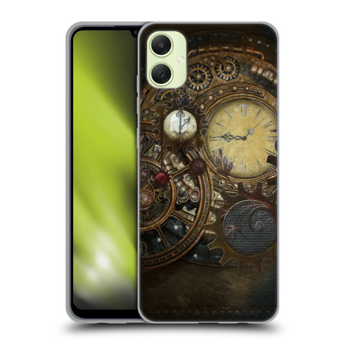 Simone Gatterwe Steampunk Clocks Soft Gel Case for Samsung Galaxy A05