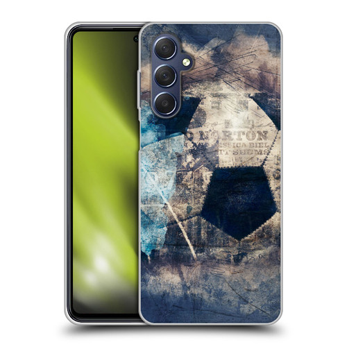 Simone Gatterwe Vintage And Steampunk Grunge Soccer Soft Gel Case for Samsung Galaxy M54 5G