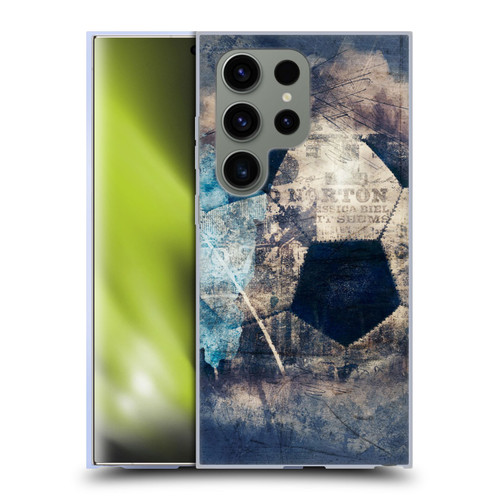 Simone Gatterwe Vintage And Steampunk Grunge Soccer Soft Gel Case for Samsung Galaxy S24 Ultra 5G