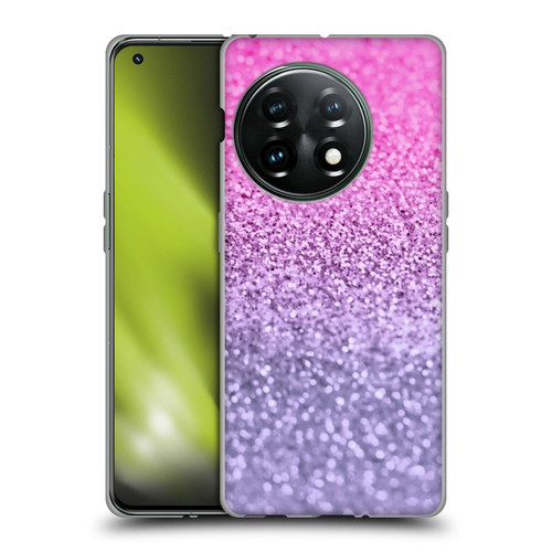 Monika Strigel Glitter Collection Lavender Pink Soft Gel Case for OnePlus 11 5G