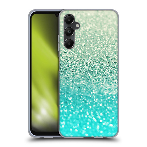 Monika Strigel Glitter Collection Mint Soft Gel Case for Samsung Galaxy A05s
