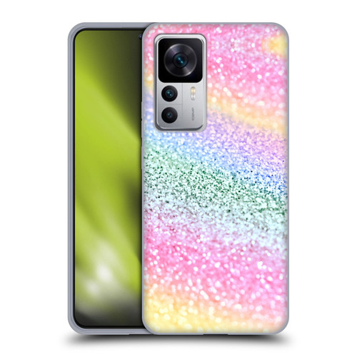 Monika Strigel Glitter Collection Unircorn Rainbow Soft Gel Case for Xiaomi 12T 5G / 12T Pro 5G / Redmi K50 Ultra 5G