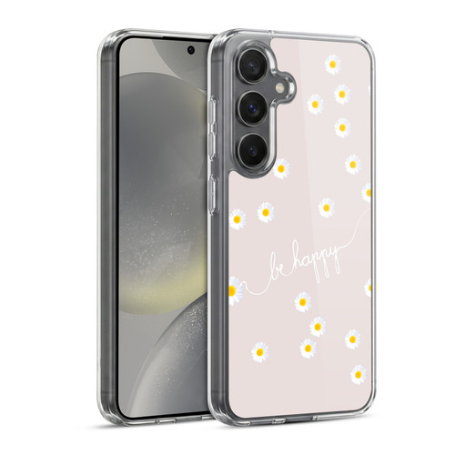 Monika Strigel Happy Daisy Nude Soft Gel Case for Samsung Galaxy S24 5G & MagSafe