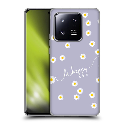 Monika Strigel Happy Daisy Lavender Soft Gel Case for Xiaomi 13 Pro 5G