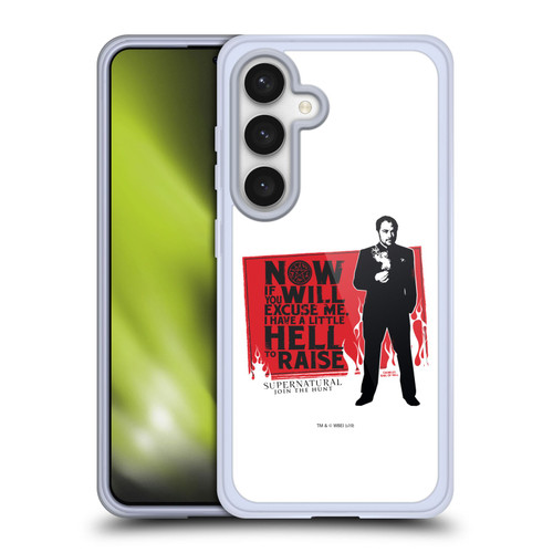 Supernatural Graphic Sam, Dean & Castiel Soft Gel Case for Samsung Galaxy S24 5G