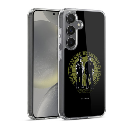 Supernatural Graphic Sam & Dean Soft Gel Case for Samsung Galaxy S24 5G & MagSafe