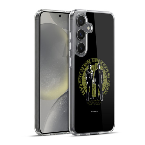 Supernatural Graphic Sam & Dean Soft Gel Case for Samsung Galaxy S24+ 5G & MagSafe