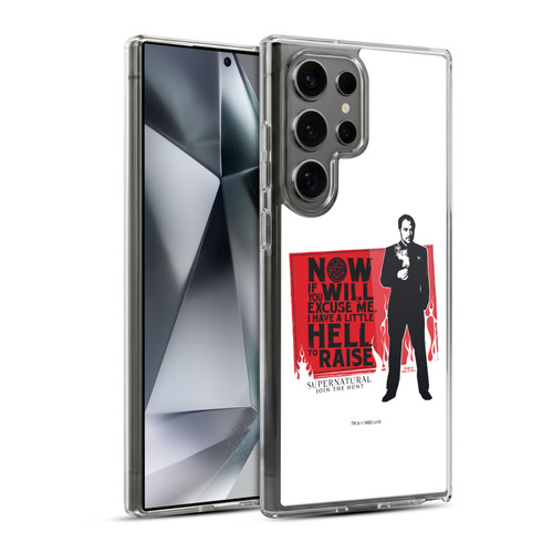 Supernatural Graphic Sam, Dean & Castiel Soft Gel Case for Samsung Galaxy S24 Ultra 5G & MagSafe