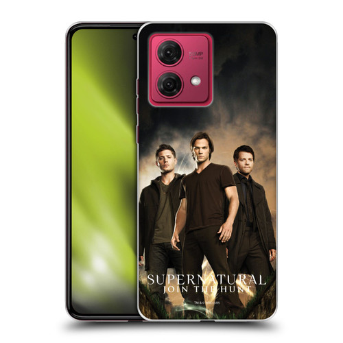 Supernatural Key Art Sam, Dean & Castiel 2 Soft Gel Case for Motorola Moto G84 5G