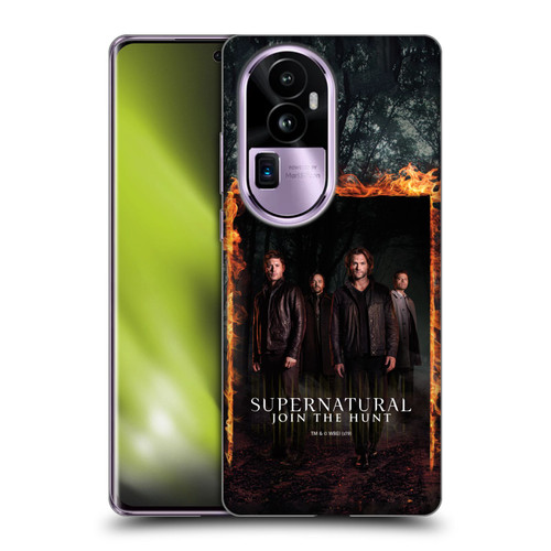 Supernatural Key Art Sam, Dean, Castiel & Crowley Soft Gel Case for OPPO Reno10 Pro+