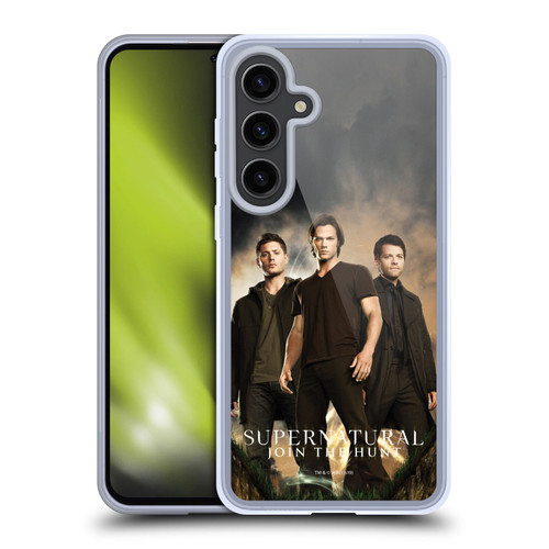 Supernatural Key Art Sam, Dean & Castiel 2 Soft Gel Case for Samsung Galaxy S24+ 5G & MagSafe