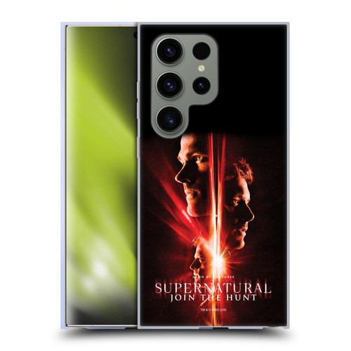 Supernatural Key Art Sam, Dean & Castiel Soft Gel Case for Samsung Galaxy S24 Ultra 5G & MagSafe