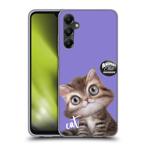 Animal Club International Faces Persian Cat Soft Gel Case for Samsung Galaxy A05s