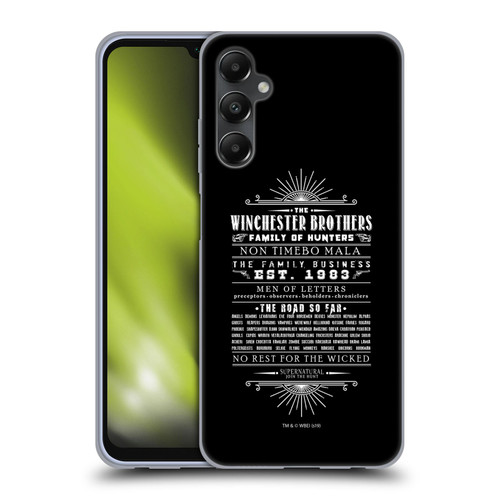 Supernatural Vectors Winchester Brothers Soft Gel Case for Samsung Galaxy A05s