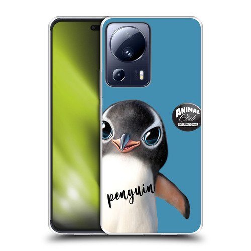 Animal Club International Faces Penguin Soft Gel Case for Xiaomi 13 Lite 5G