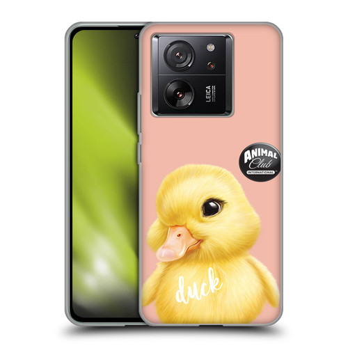 Animal Club International Faces Duck Soft Gel Case for Xiaomi 13T 5G / 13T Pro 5G