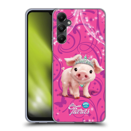 Animal Club International Pet Royalties Pig Soft Gel Case for Samsung Galaxy A05s