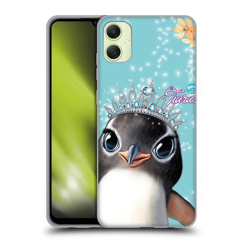 Animal Club International Royal Faces Penguin Soft Gel Case for Samsung Galaxy A05