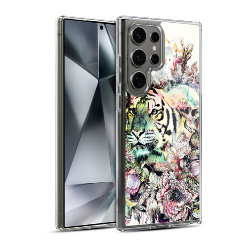 Riza Peker Animals Tiger Soft Gel Case for Samsung Galaxy S24 Ultra 5G