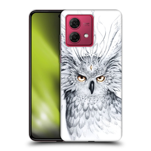 Jonas "JoJoesArt" Jödicke Wildlife Owl Soft Gel Case for Motorola Moto G84 5G