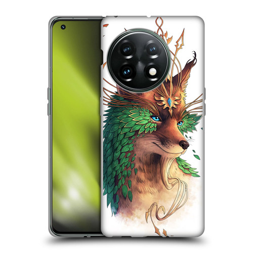 Jonas "JoJoesArt" Jödicke Wildlife Fox Coloured Soft Gel Case for OnePlus 11 5G