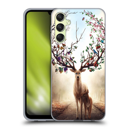 Jonas "JoJoesArt" Jödicke Wildlife Seasons Soft Gel Case for Samsung Galaxy A24 4G / Galaxy M34 5G