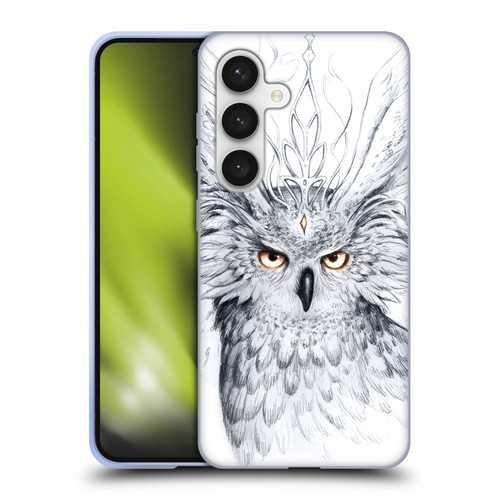 Jonas "JoJoesArt" Jödicke Wildlife Owl Soft Gel Case for Samsung Galaxy S24 5G