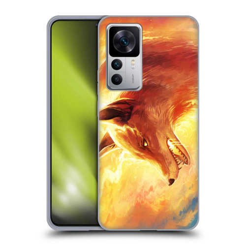 Jonas "JoJoesArt" Jödicke Wildlife Fire Fox Soft Gel Case for Xiaomi 12T 5G / 12T Pro 5G / Redmi K50 Ultra 5G