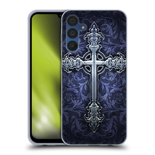 Brigid Ashwood Crosses Gothic Soft Gel Case for Samsung Galaxy A15