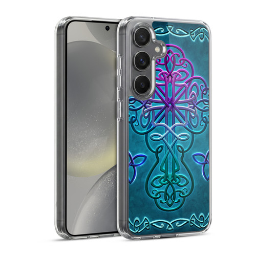 Brigid Ashwood Crosses Celtic Soft Gel Case for Samsung Galaxy S24 5G & MagSafe
