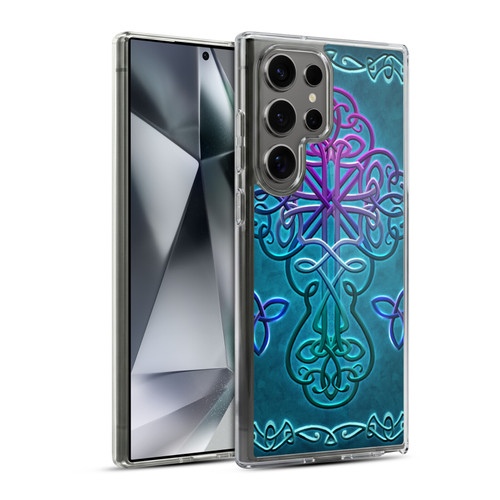 Brigid Ashwood Crosses Celtic Soft Gel Case for Samsung Galaxy S24 Ultra 5G & MagSafe