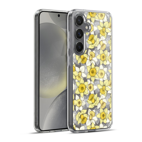Micklyn Le Feuvre Florals Daffodil Daze Soft Gel Case for Samsung Galaxy S24+ 5G & MagSafe