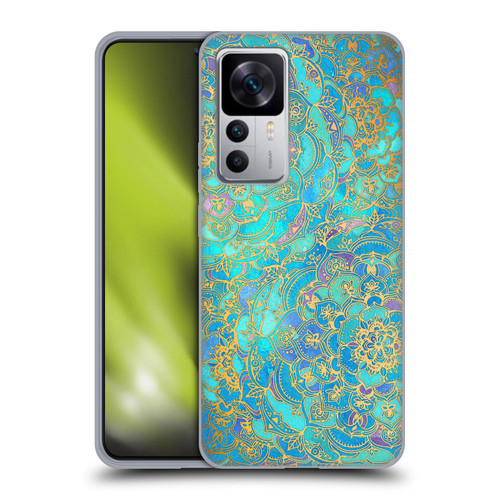Micklyn Le Feuvre Mandala Sapphire and Jade Soft Gel Case for Xiaomi 12T 5G / 12T Pro 5G / Redmi K50 Ultra 5G