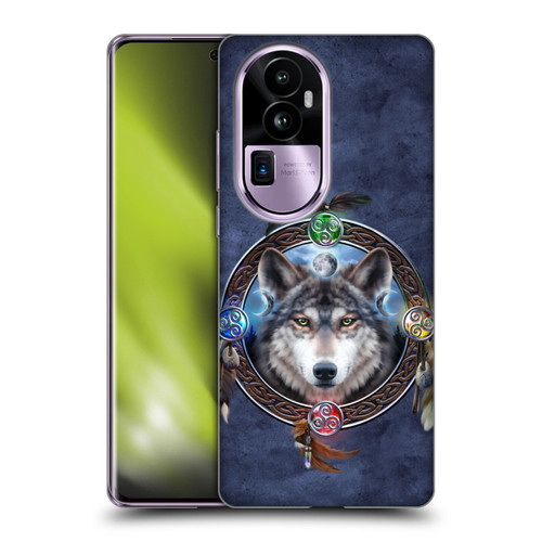 Brigid Ashwood Celtic Wisdom Wolf Guide Soft Gel Case for OPPO Reno10 Pro+