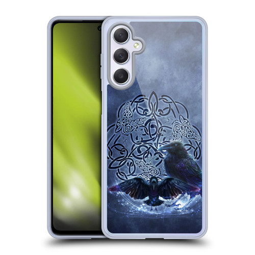 Brigid Ashwood Celtic Wisdom Raven Soft Gel Case for Samsung Galaxy M54 5G