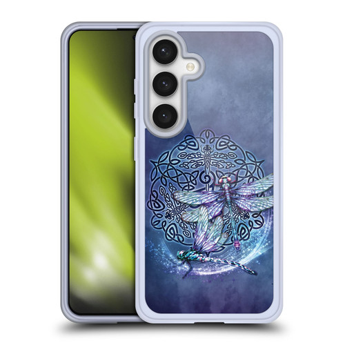 Brigid Ashwood Celtic Wisdom Dragonfly Soft Gel Case for Samsung Galaxy S24 5G